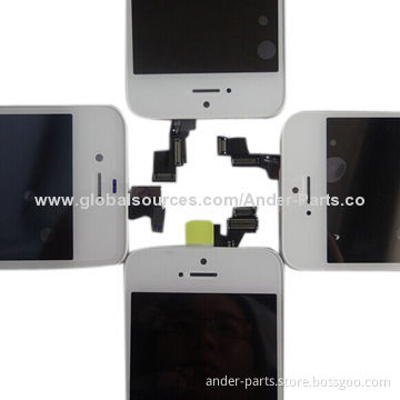 For iPhone 4/4S/5/5S/5C LCD with Touchscreen Assembly, Wholesale, in Stock, 100% Tested